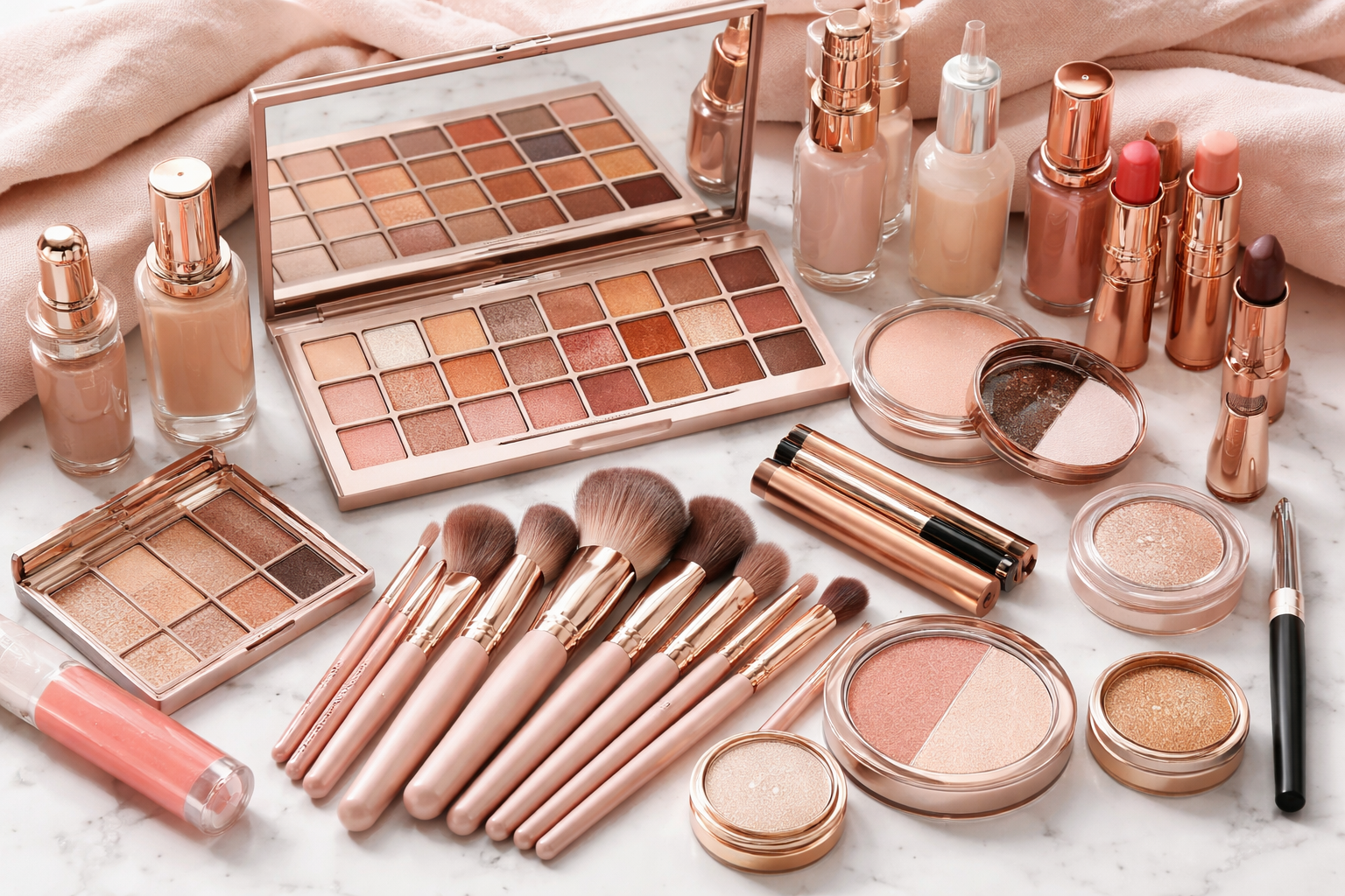 Kit de maquiagem completo