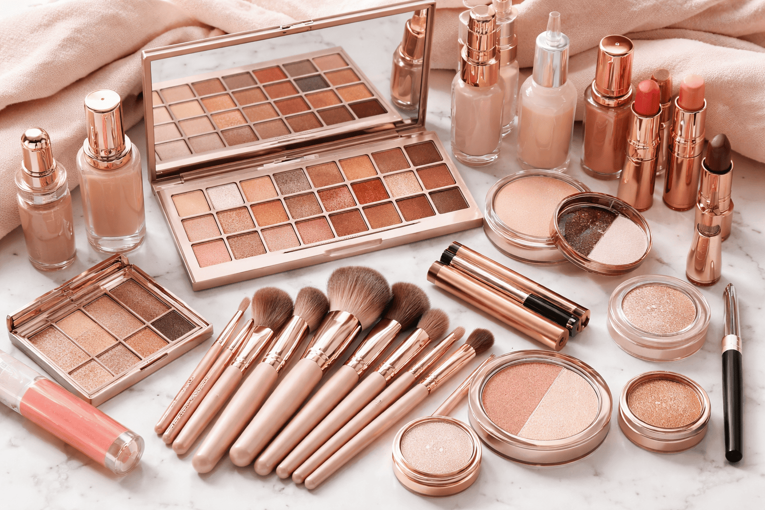 Kit de maquiagem completo